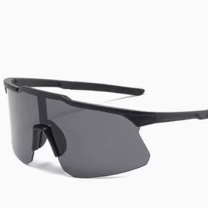 Modern Black Sport Sunglasses